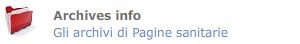 Pagine sanitarie, Archivi, contenuti, Informazioni Banche dati